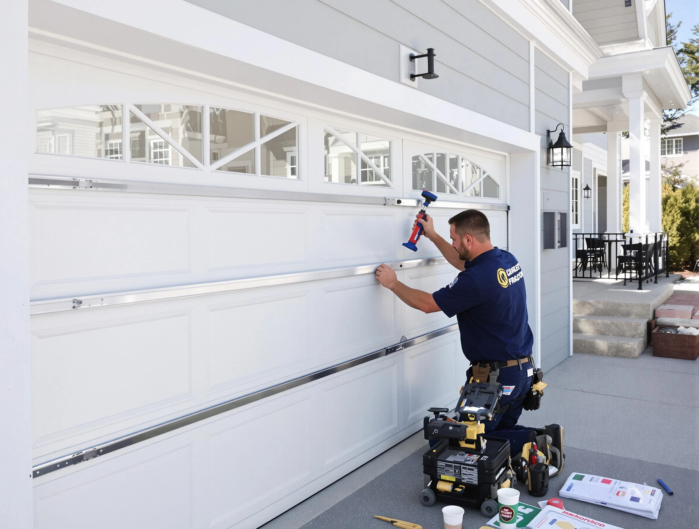 Professional garage door installation by Belvedere Park Garage Door Repair in Belvedere Park