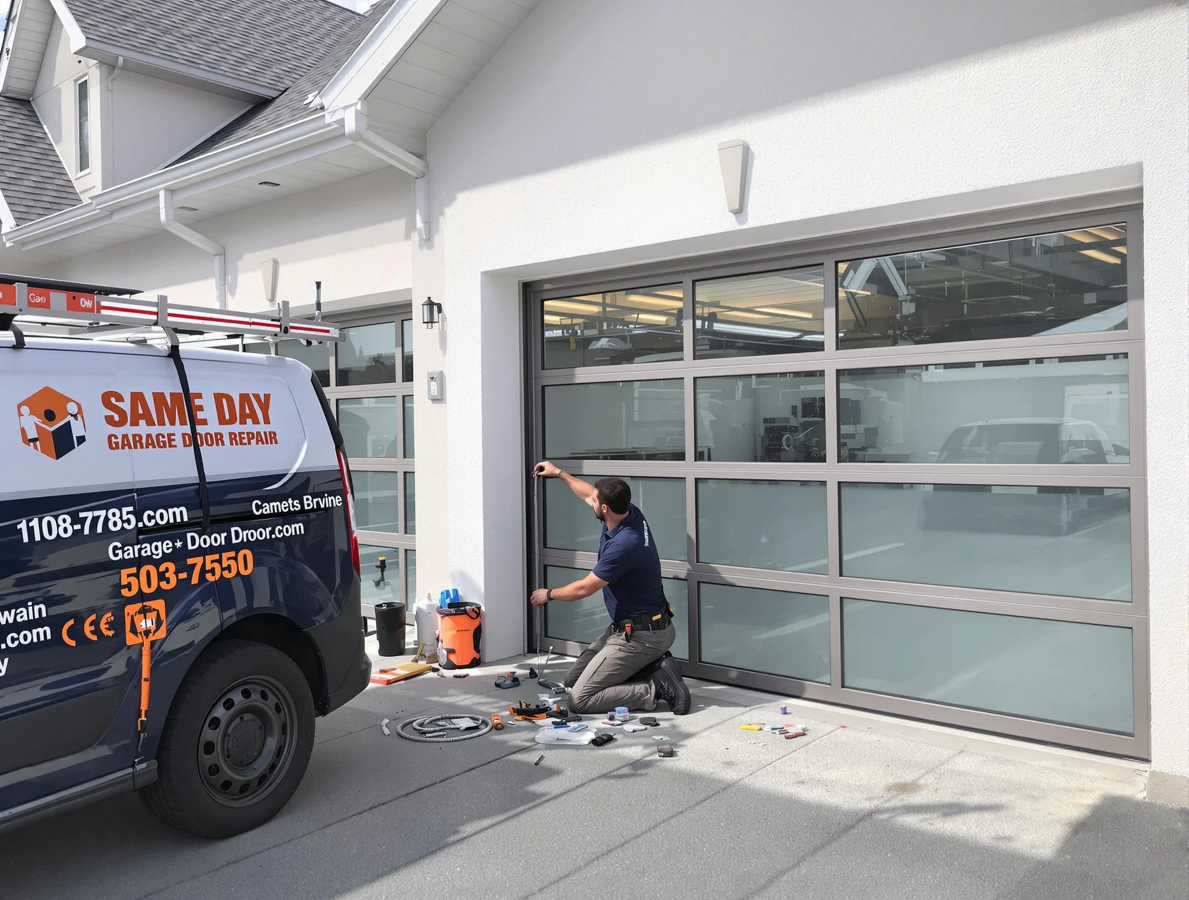 Same-day garage door repair service by Belvedere Park Garage Door Repair in Belvedere Park